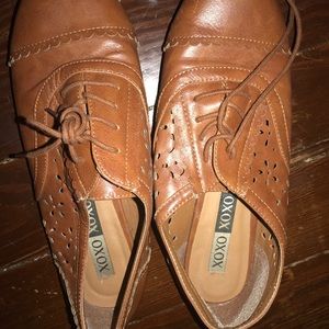 Brown shoes